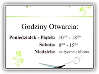 Tabliczki PCV 297x420 Białystok